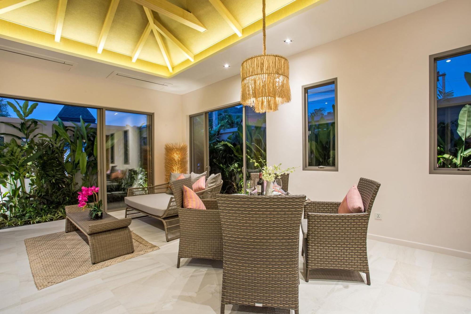 Boutique 2Br Villa Dalaa 1, Chemical Free Pool, Gated Residence, Kamala Beach Exterior foto