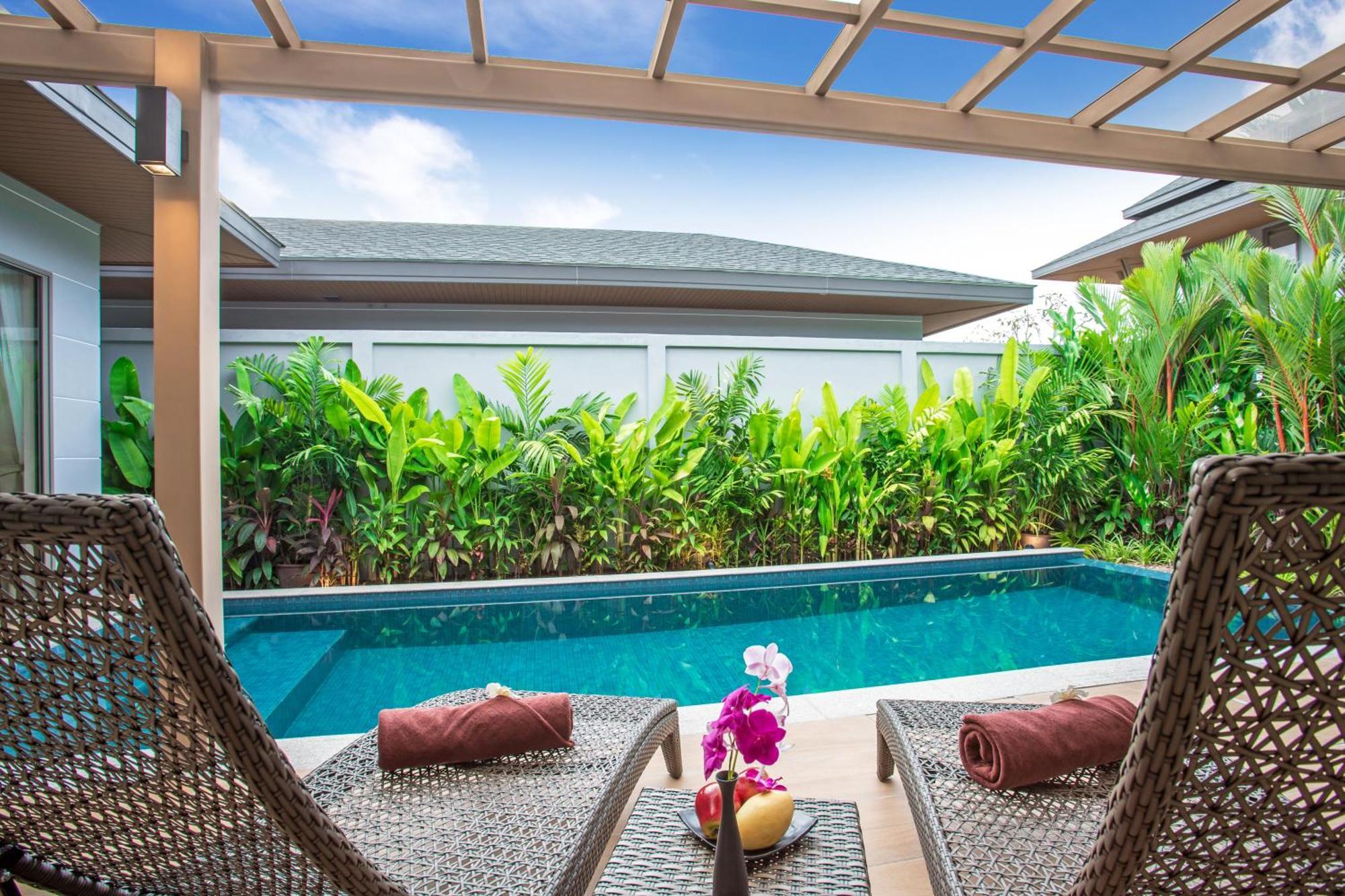 Boutique 2Br Villa Dalaa 1, Chemical Free Pool, Gated Residence, Kamala Beach Exterior foto